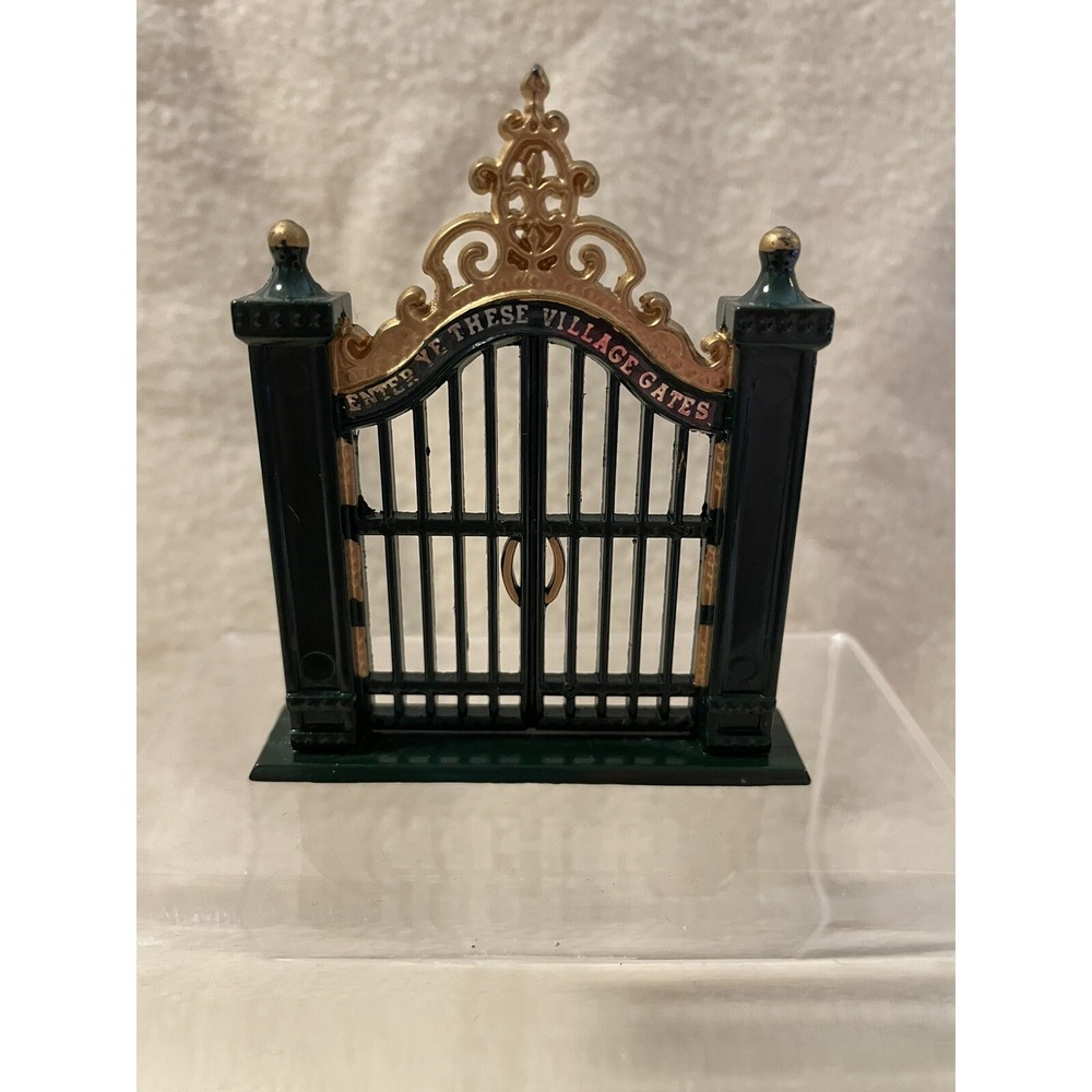 Department 56 Heritage Village Collection Village Wrought Iron Gate (no fence)